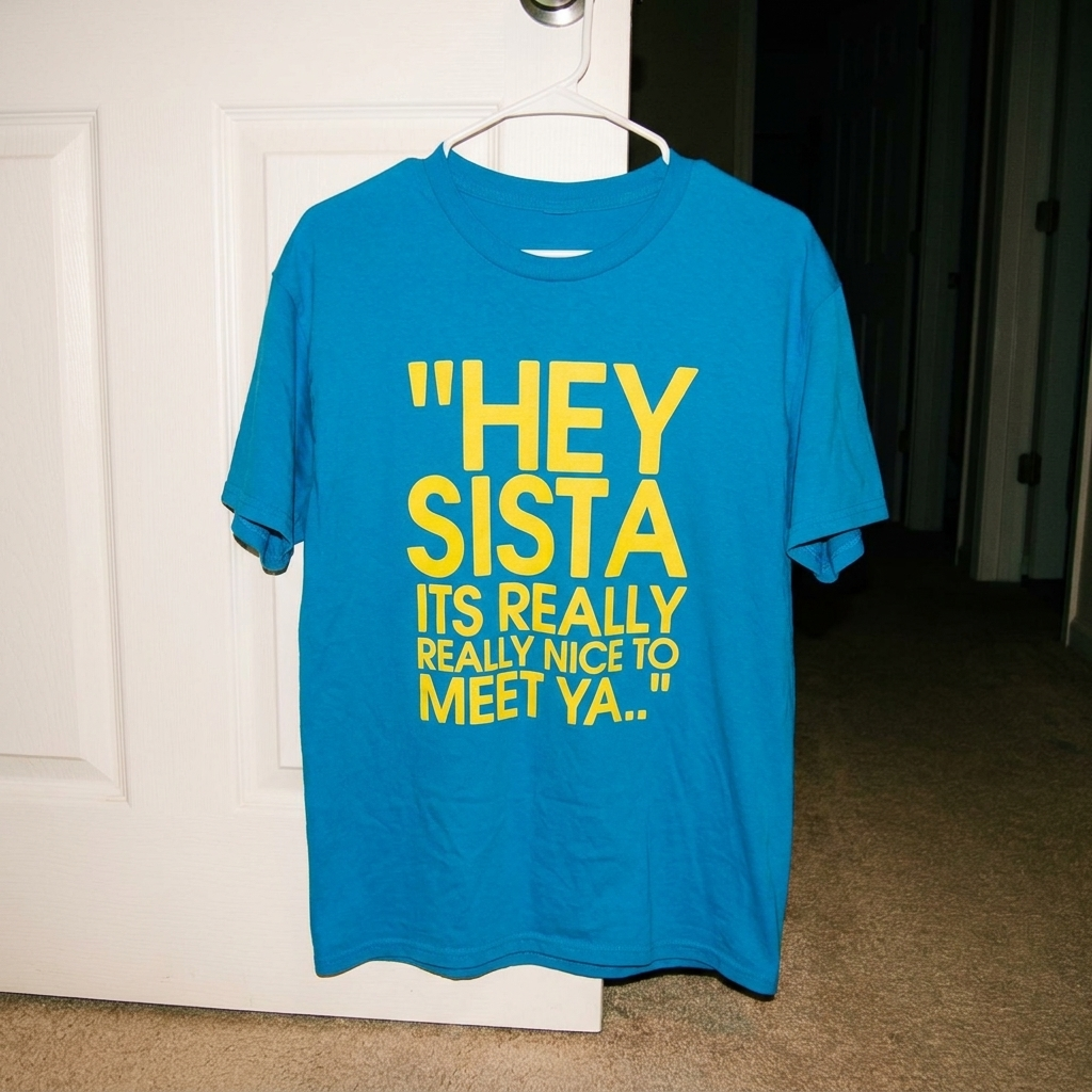Hey Sista Graphic Tee 100% Cotton